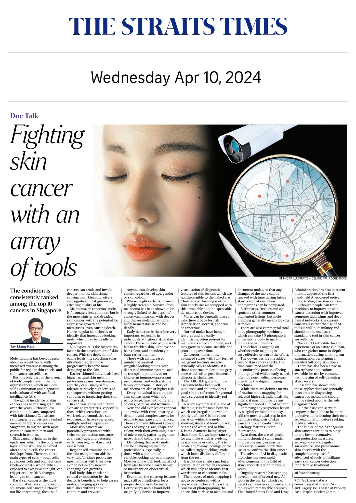 Read more about the article Fighting Skin Cancer with an array of tools